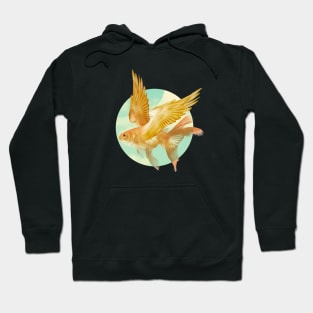 Flying Goldfish #2 Hoodie